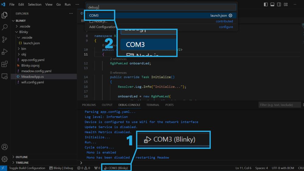 Deploying Project Lab app on VS Code